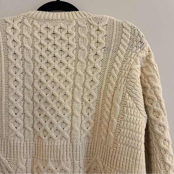 100% merino wool a-line cardigan - Picture 5 of 9